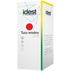 Tusz do pieczątek 25ml IDEST czerwony